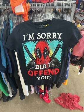 Marvel Deadpool 'I'm Sorry Did I Offend You?' Graphic T-Shirt